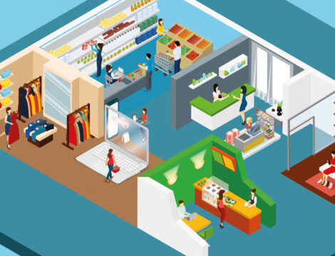 E-Commerce setzt auf Läden vor Ort – Die Digitalisierung des gesamten Einkaufserlebnisses hat längst begonnen.